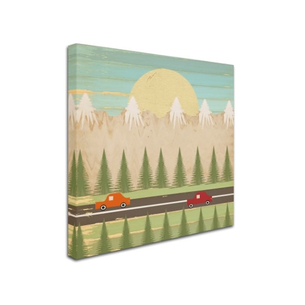 Tammy Kushnir 'The Highway' Canvas Art,24x24